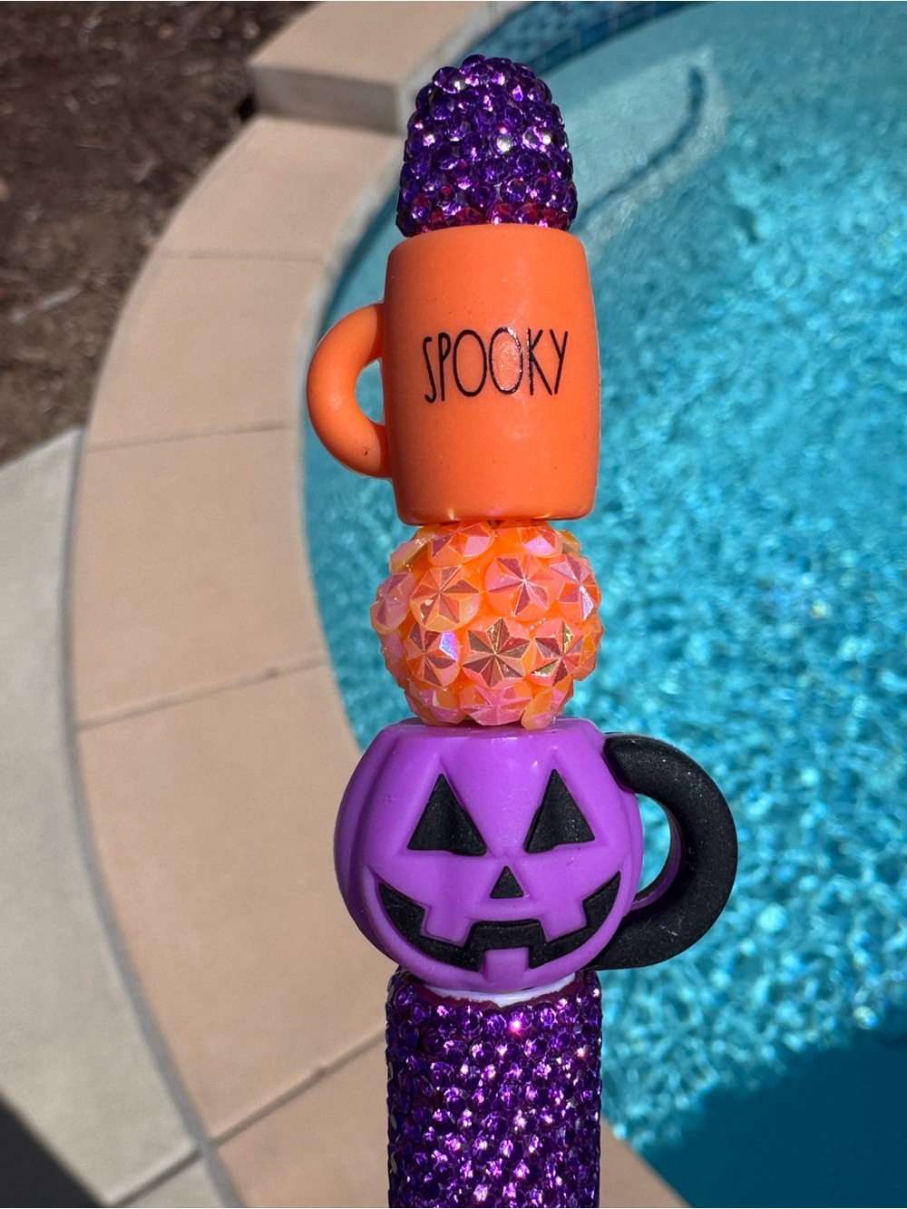 Spooky Halloween bling pen